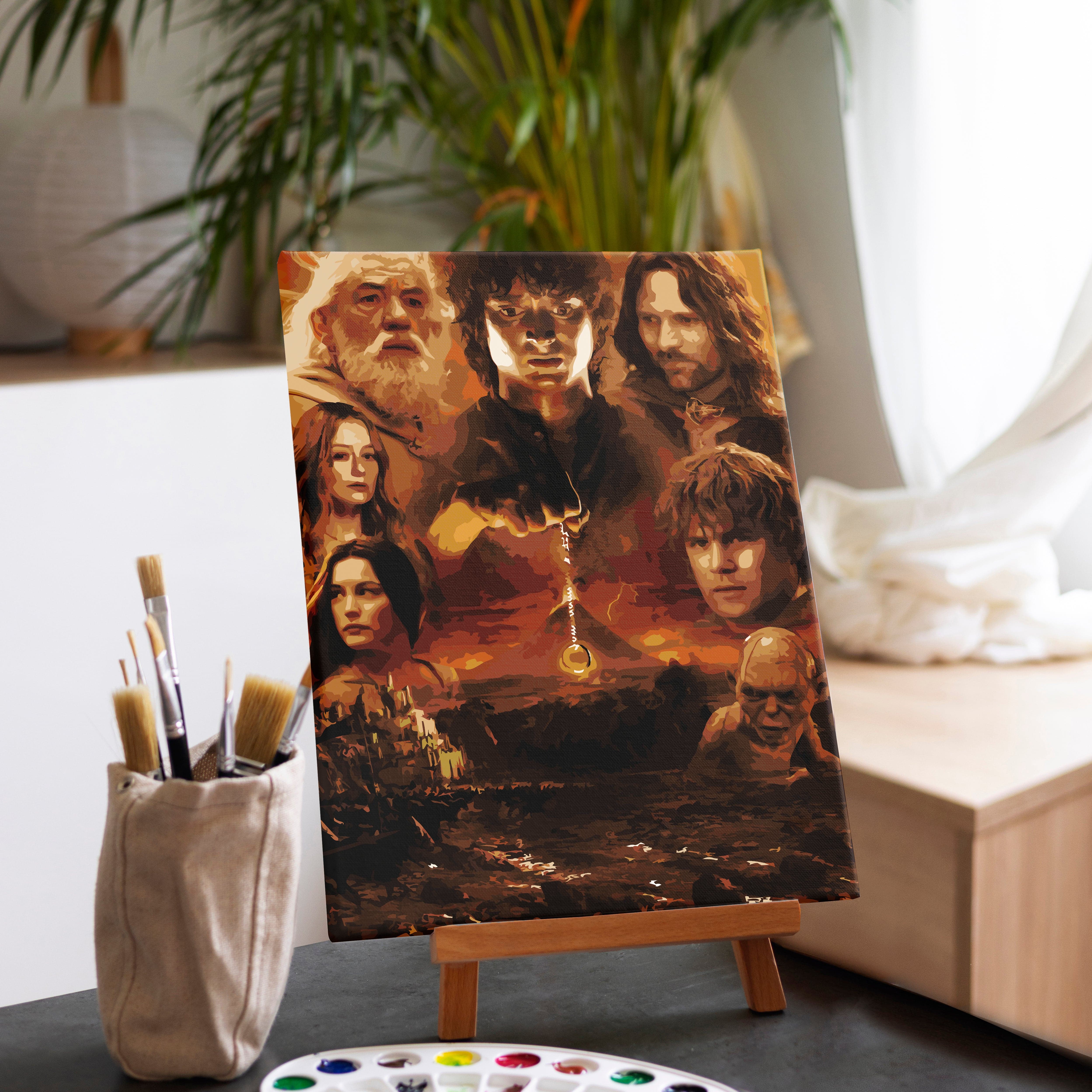 The Lord of the Rings - Paint By Numbers Kit - Image 2