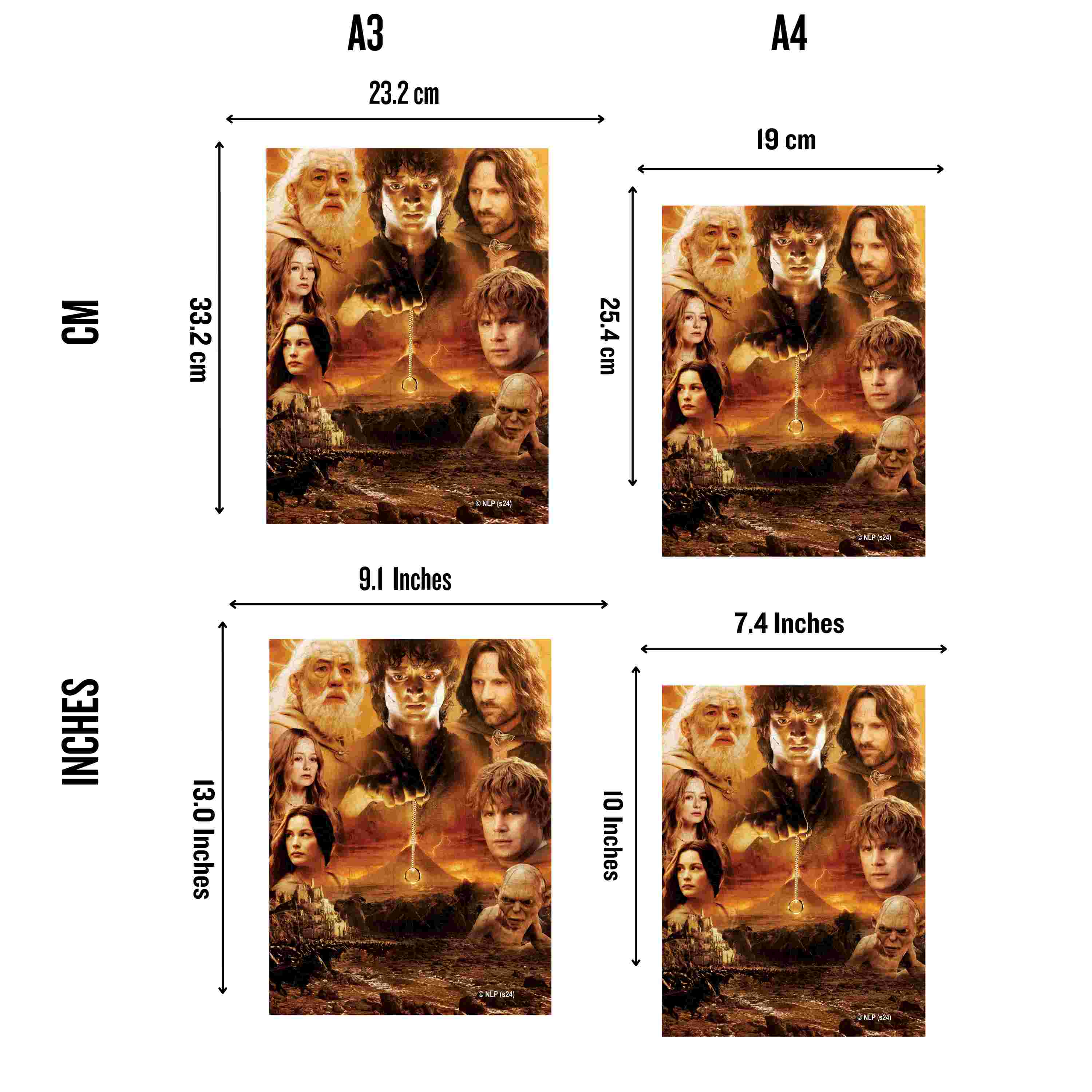 The Lord of the Rings - Wooden Jigsaw Puzzle - Image 4