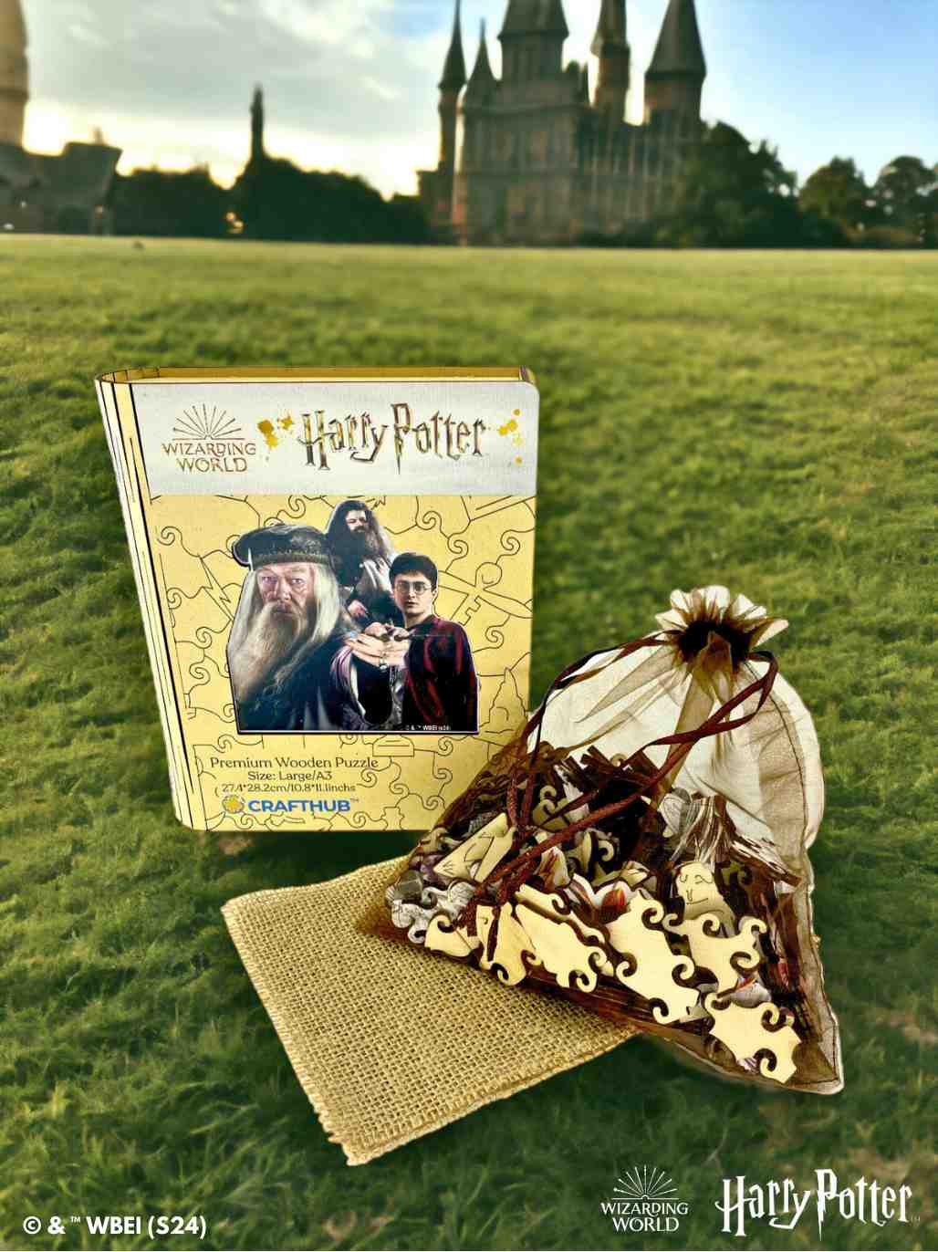 Harry Potter - The Magical Guardians Wooden Jigsaw Puzzle - Image 3