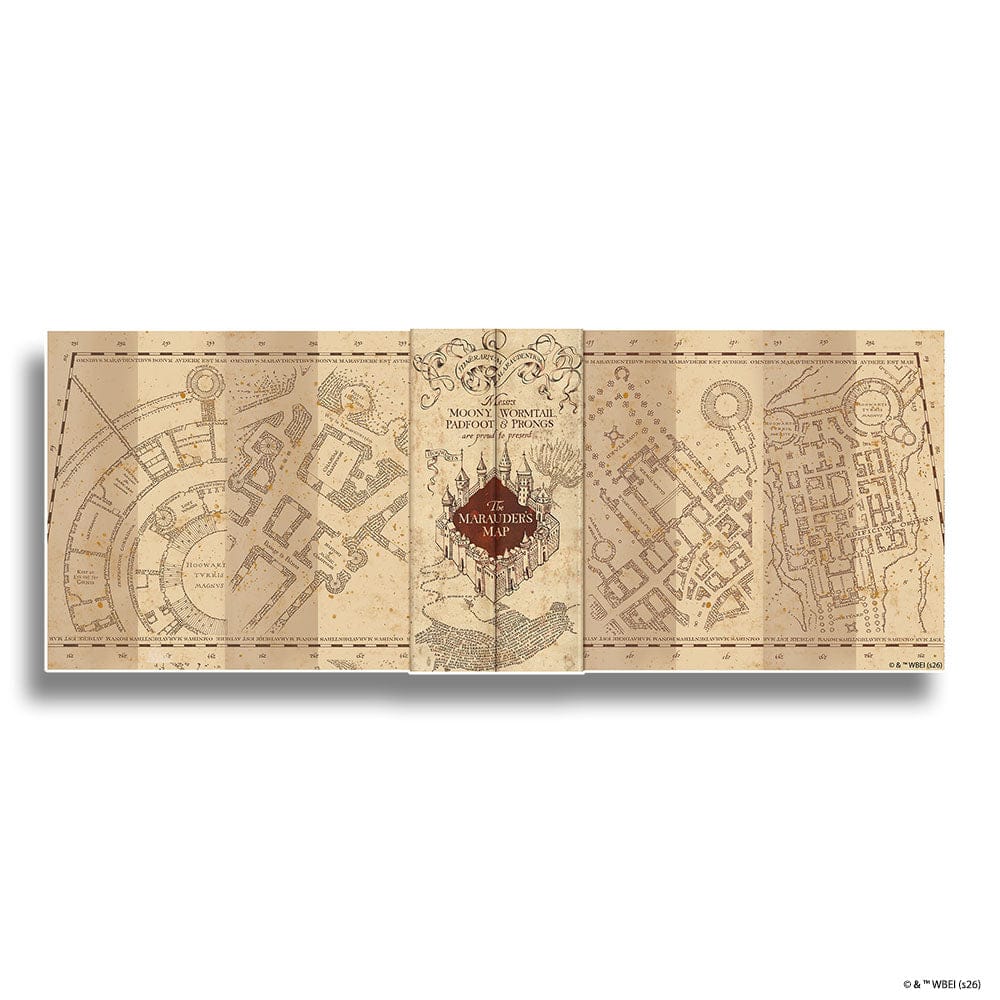 The Marauder’s Map – Wooden Jigsaw Puzzle - Image 2