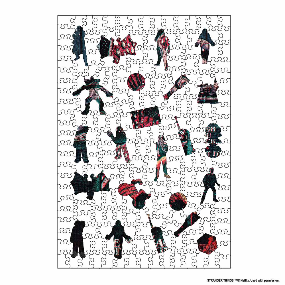 The Massacre At Hawkins Lab - Wooden Jigsaw Puzzle - Image 2