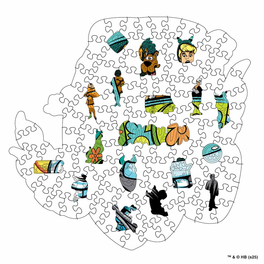 The Mystery Machine - Wooden Jigsaw Puzzle - Image 2