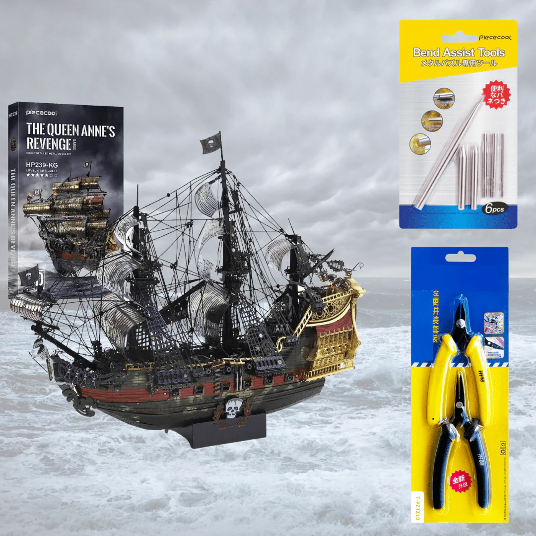 The Queen Anne's Revenge Pirate Ship 3D Watercraft Model - Image 6