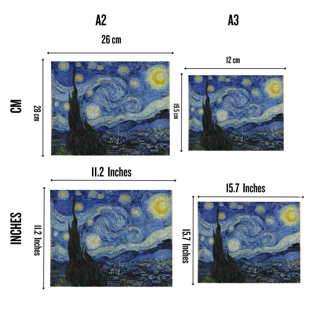 The Starry Night - Jigsaw Puzzle - Image 3