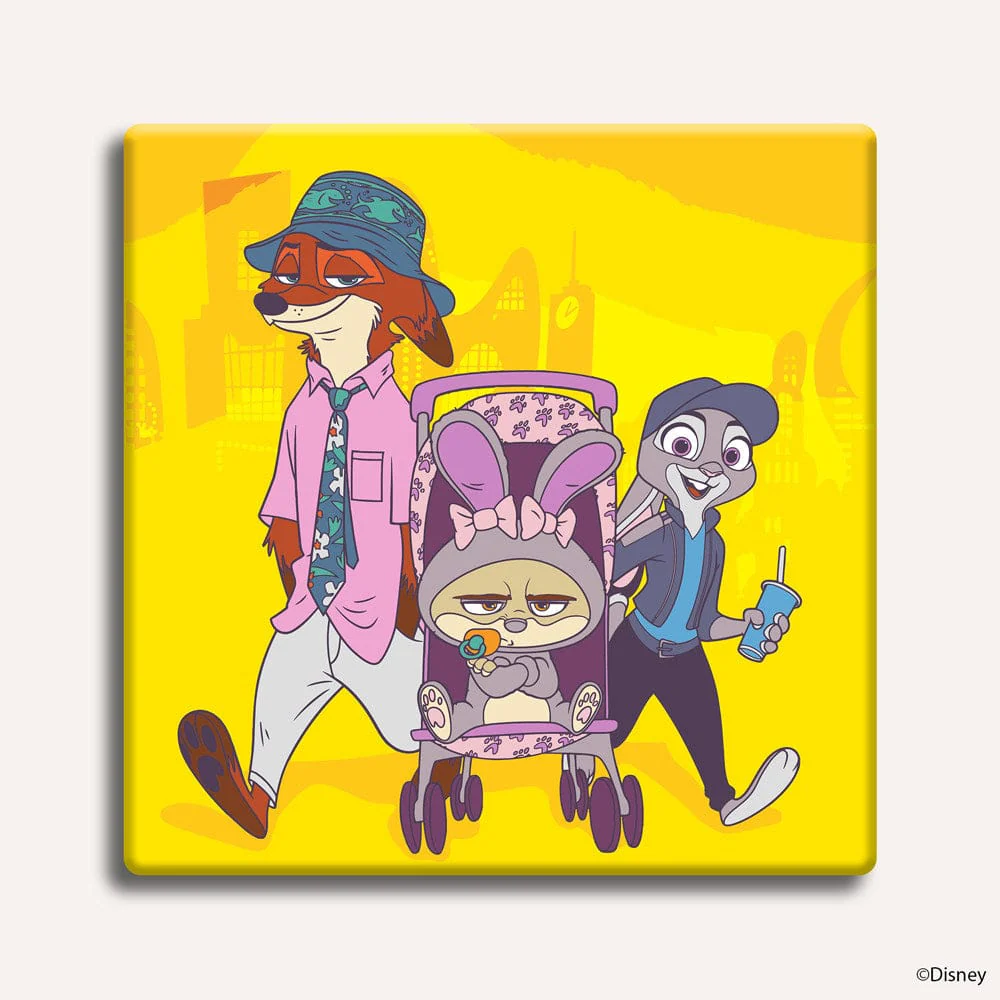 The Undercover Trio - Framed Paint By Numbers Kit