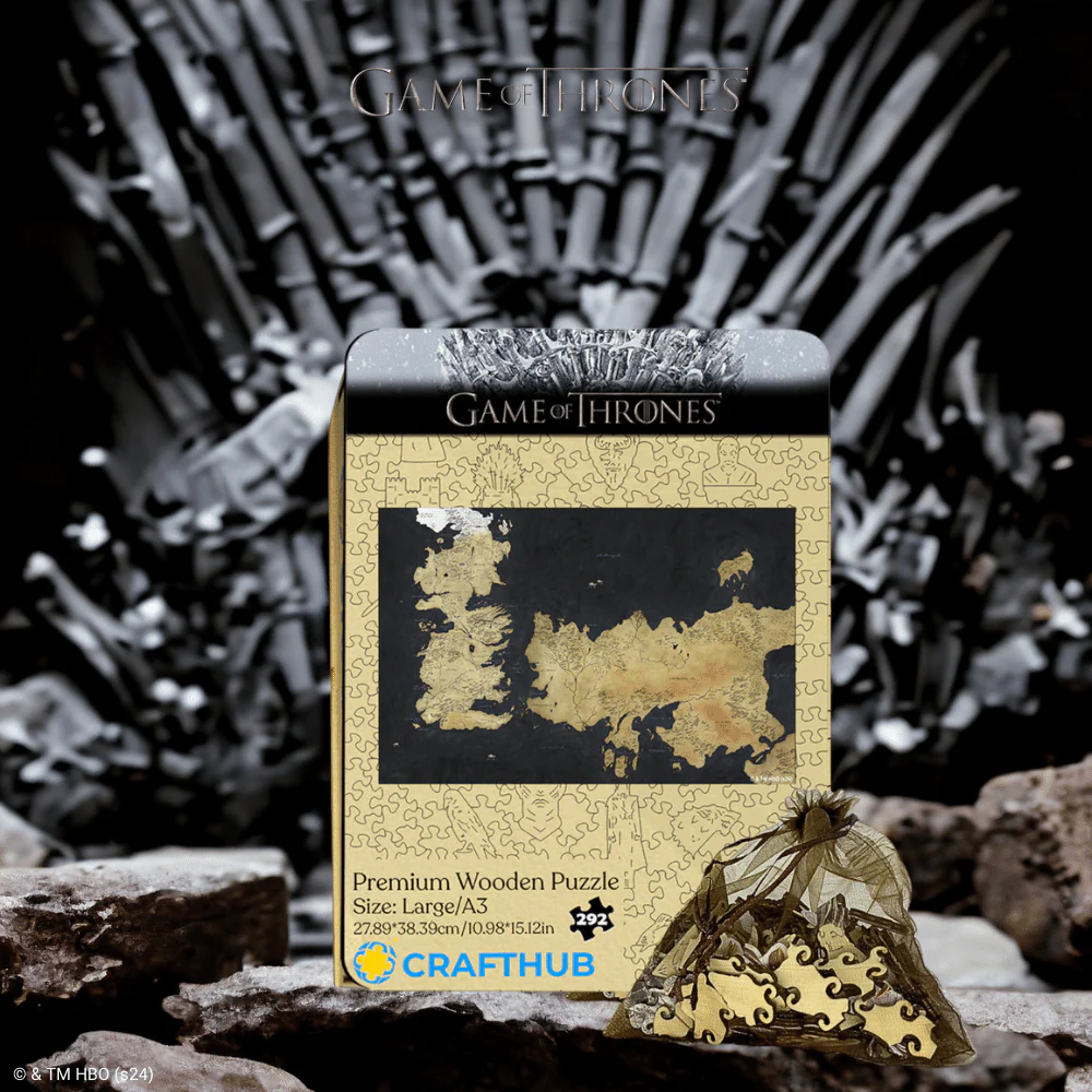 The Westeros Map - Wooden Jigsaw Puzzle - Image 2