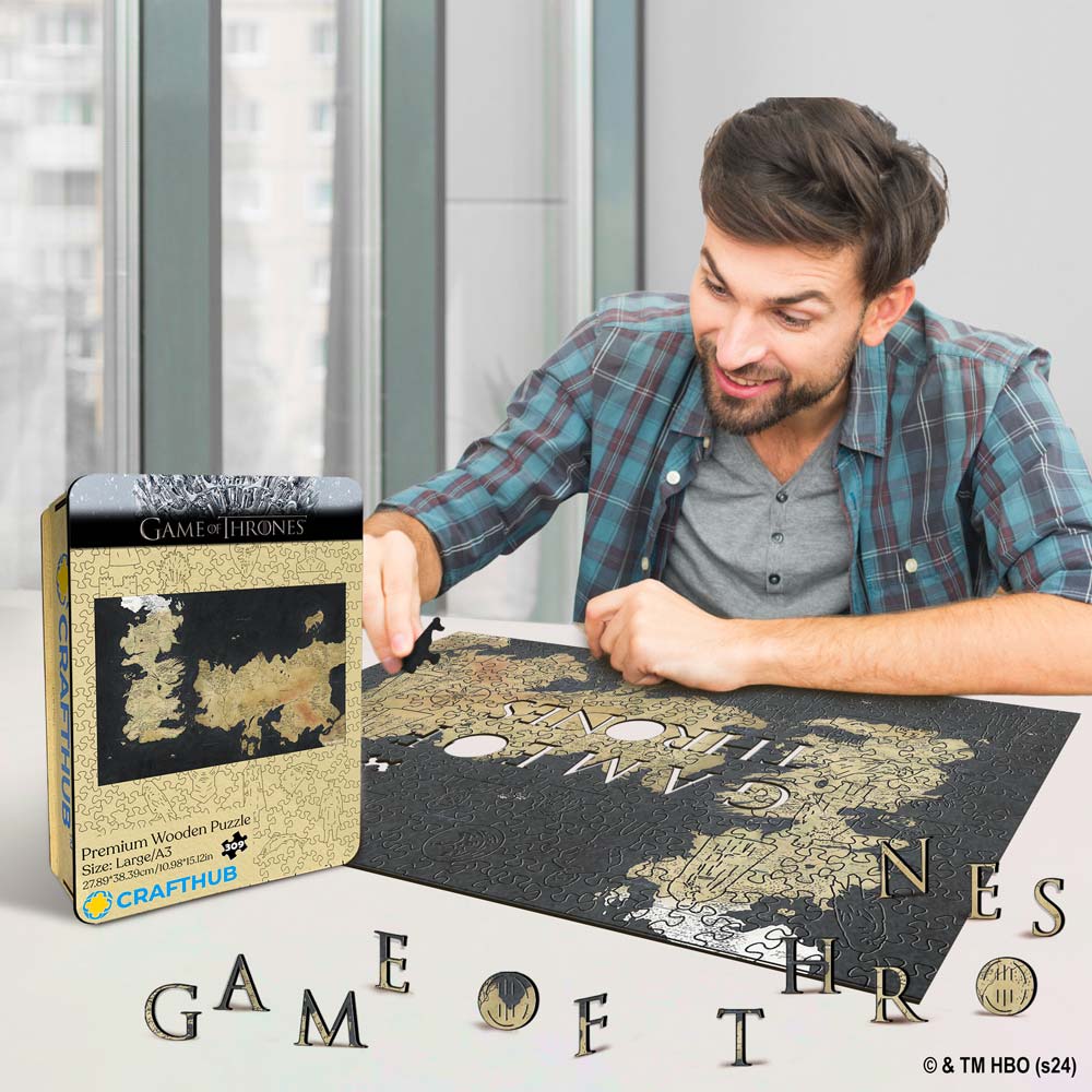 The Westeros Map - Wooden Jigsaw Puzzle - Image 3