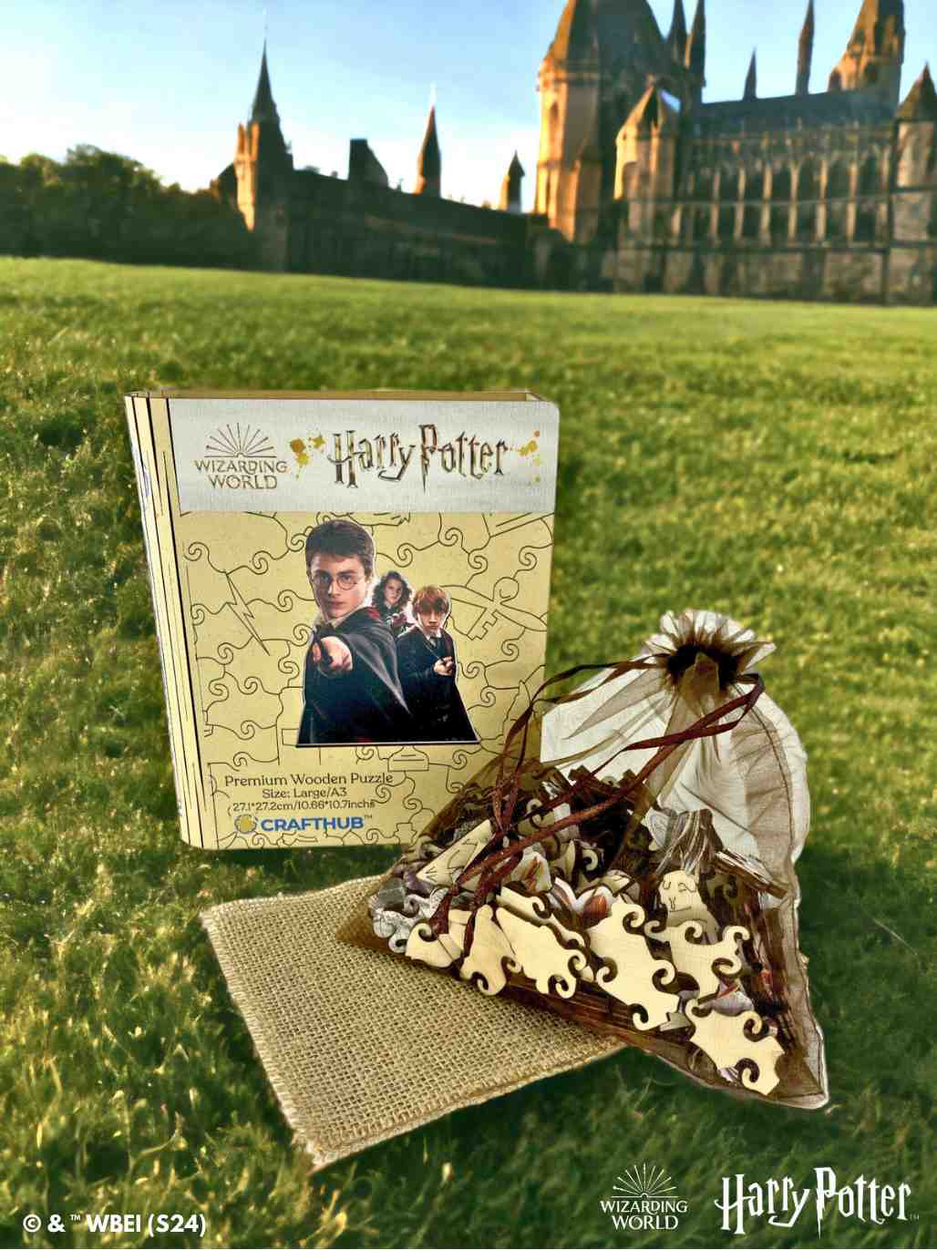 Harry Potter - The Wizarding Friends Wooden Jigsaw Puzzle - Image 3