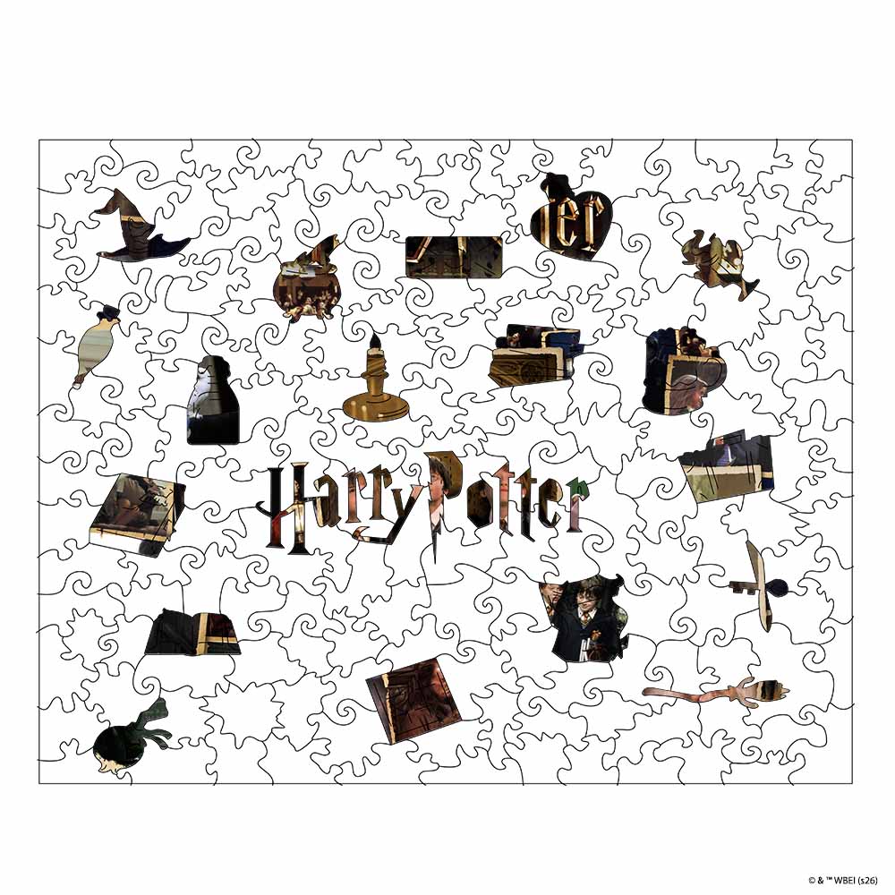 The Wizarding Journey – Wooden Jigsaw Puzzle - Image 3