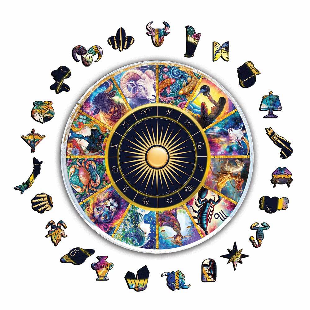 🔥 Last Day - The Zodiac - Wooden Jigsaw Puzzle - Image 3