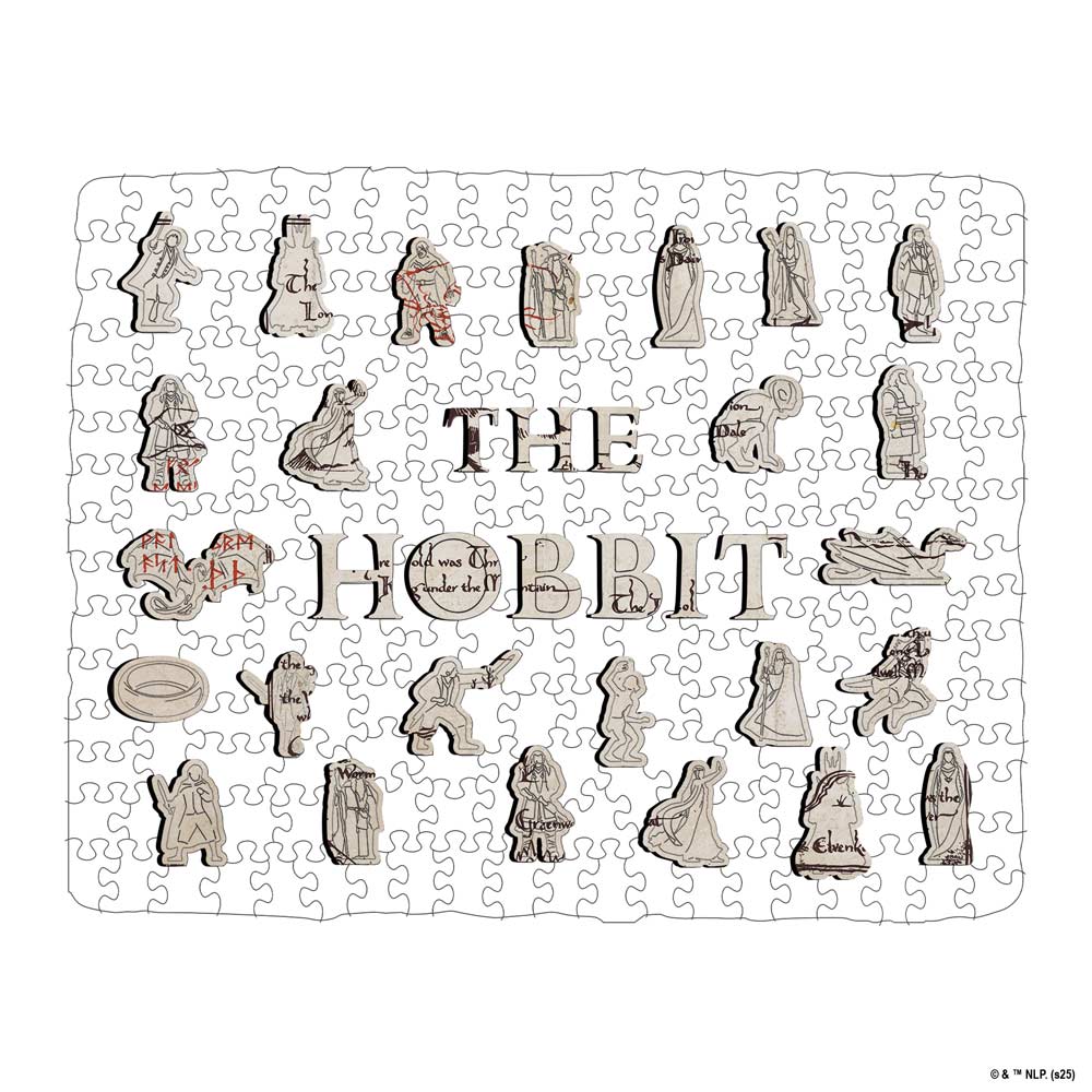 Thrór's Map - Wooden Jigsaw Puzzle - Image 3