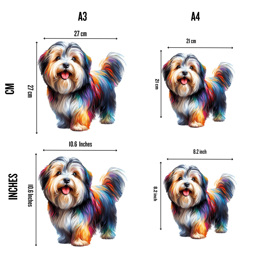 Tibetan Terrier Dog - Jigsaw Puzzle - Image 2