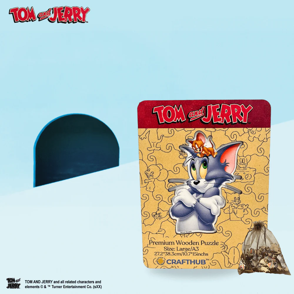 Tom & Jerry United Wooden Jigsaw Puzzle - Image 2