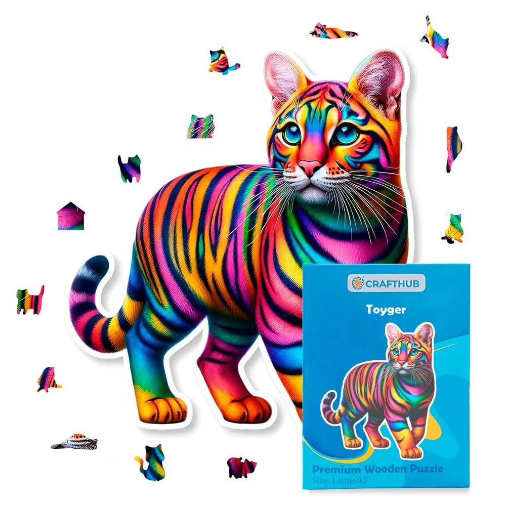 Toyger Cat - Jigsaw Puzzle - Image 2