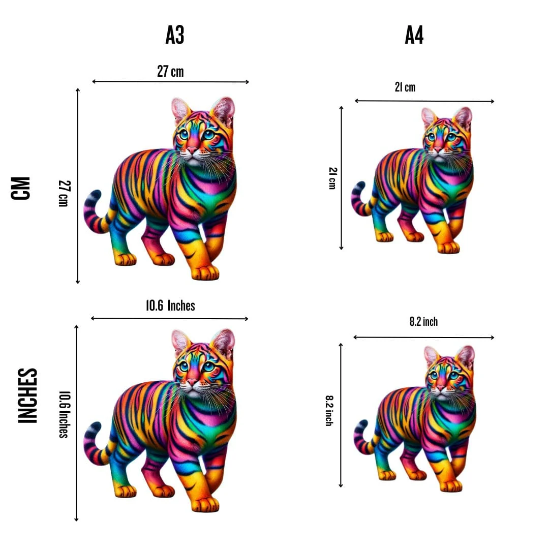 Toyger Cat - Jigsaw Puzzle - Image 5