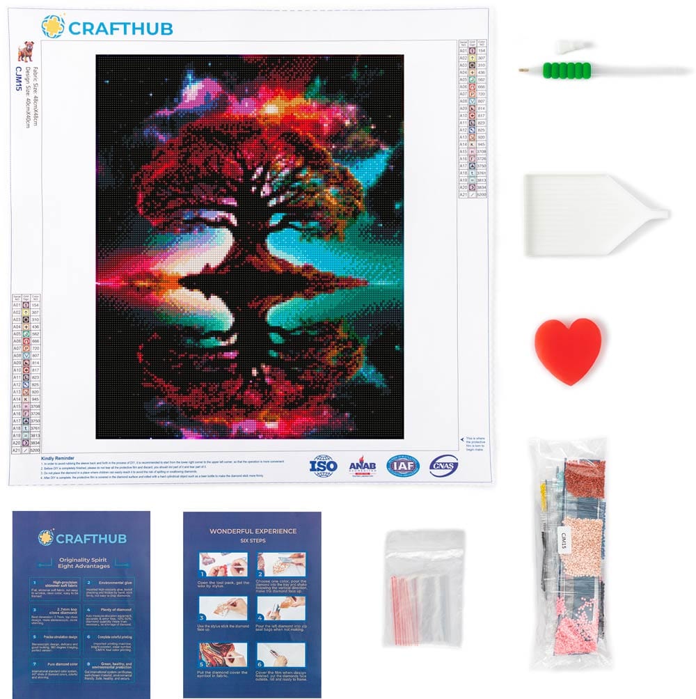Tree Of Life - Diamond Painting Kit - Image 3