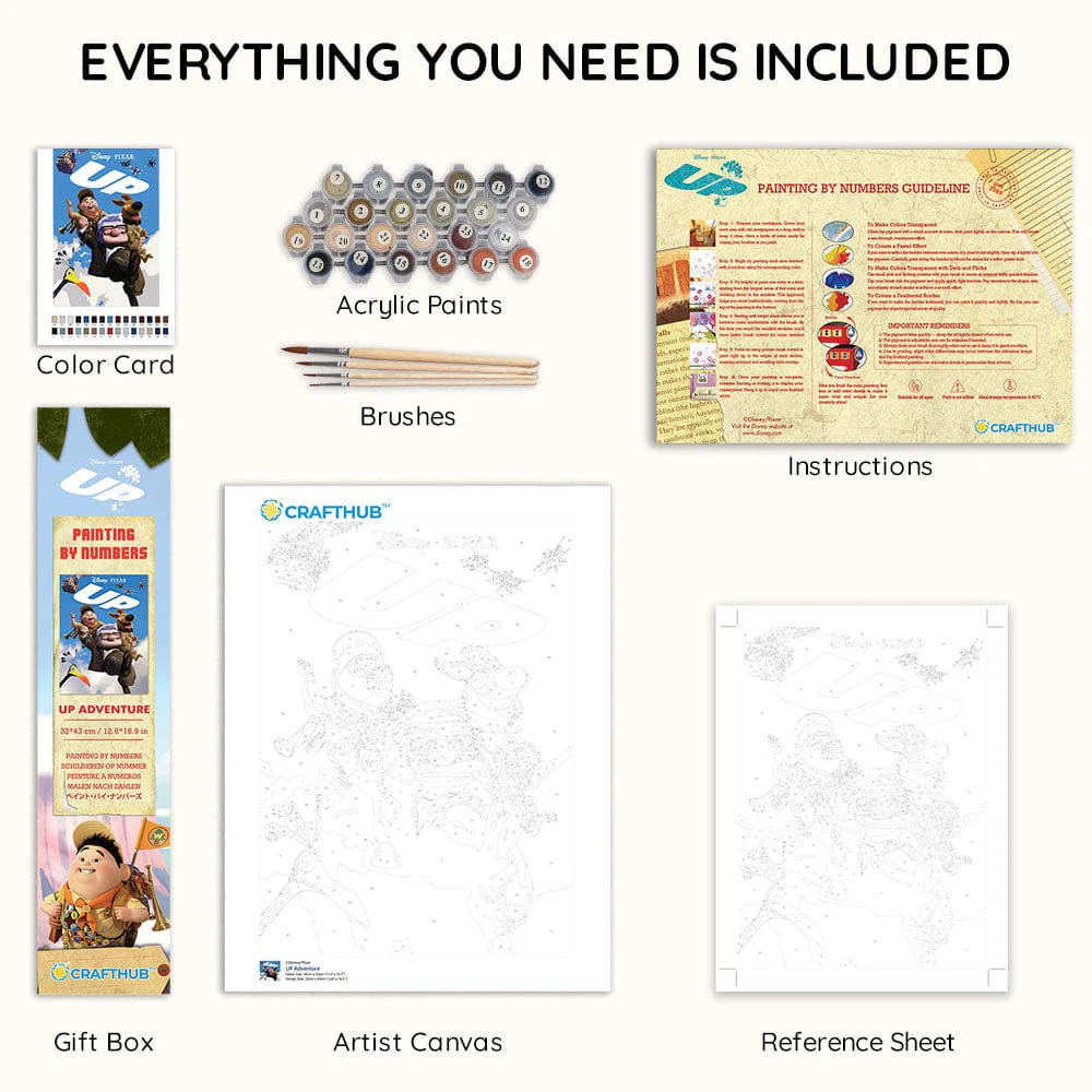 Up Adventure - Paint By Numbers Kit - Image 3
