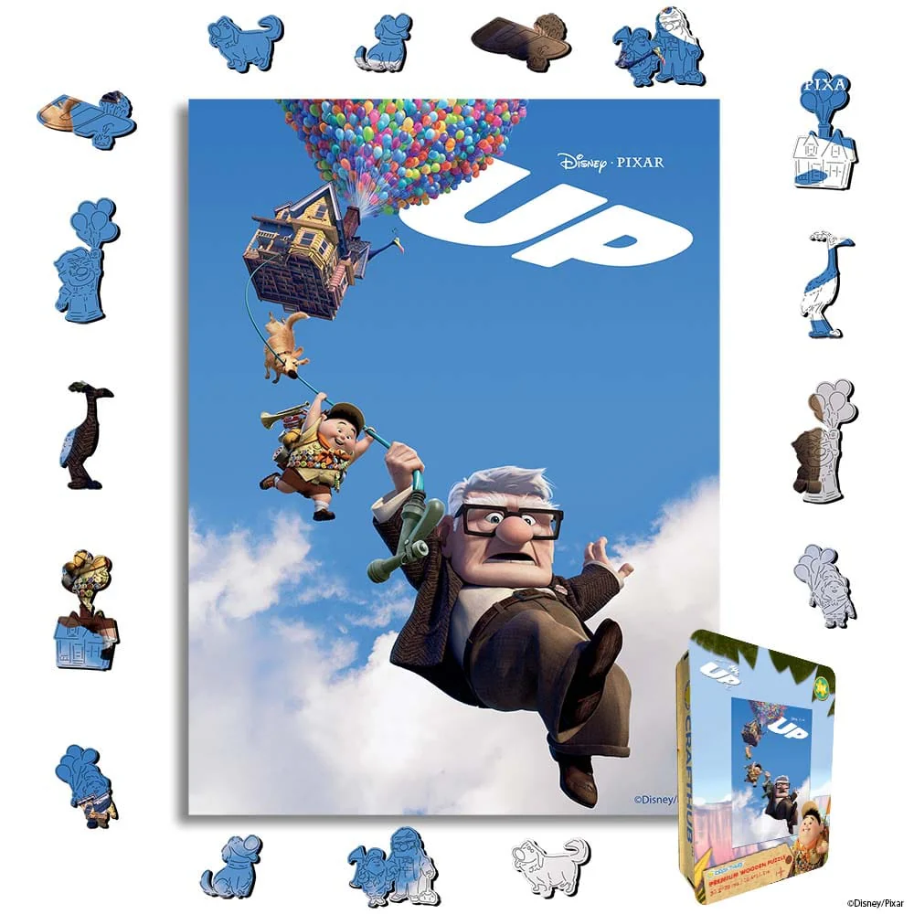 Up Balloon Journey – Wooden Jigsaw Puzzle