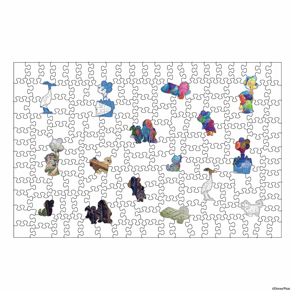 Up – Wooden Jigsaw Puzzle - Image 2