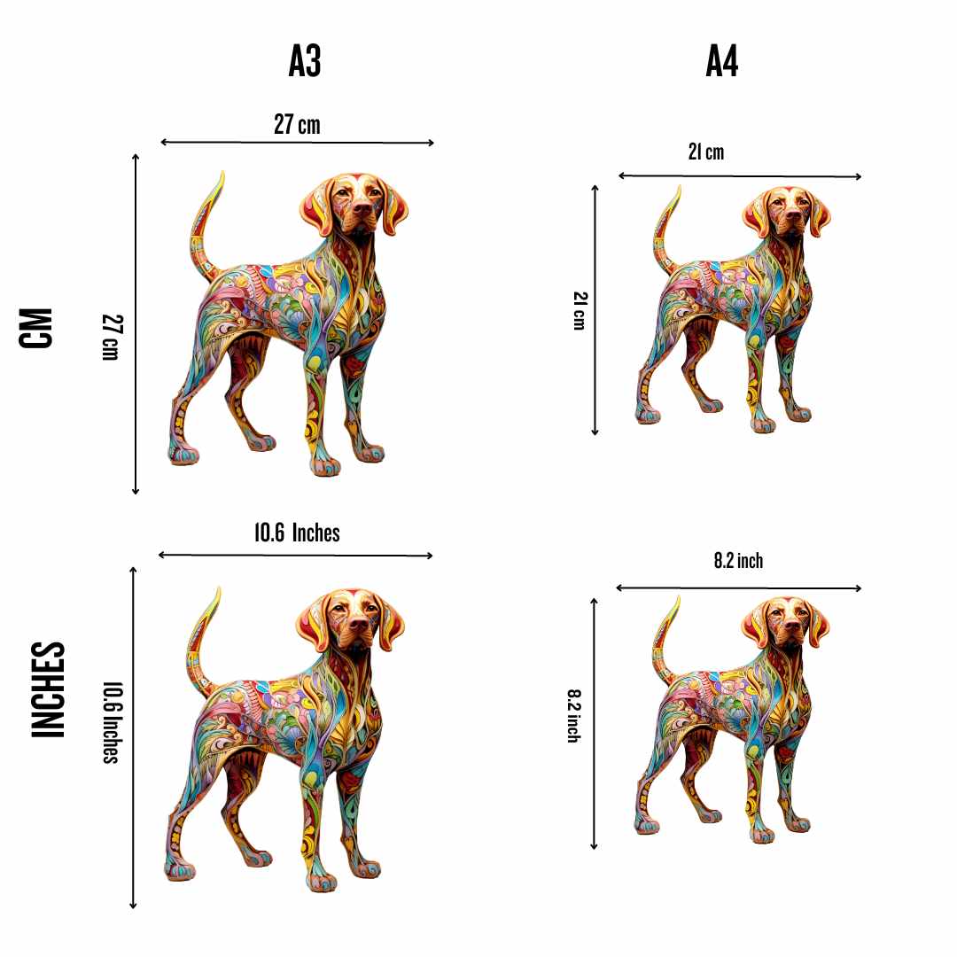 Vizsla Dog - Jigsaw Puzzle - Image 2