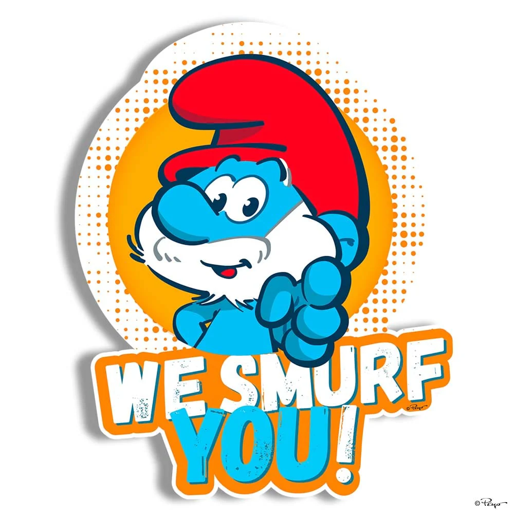 We Smurf You - Wooden Jigsaw Puzzle - Image 3