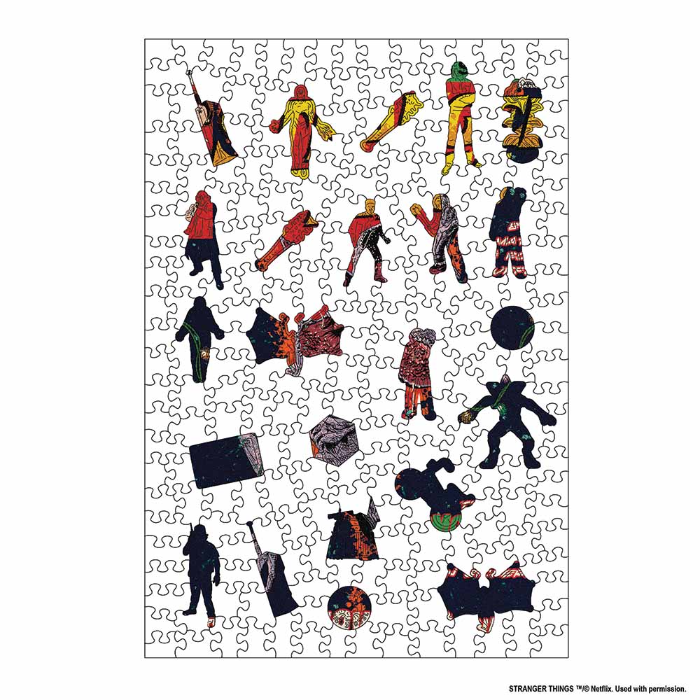 Welcome to Hawkins, Indiana - Wooden Jigsaw Puzzle - Image 2