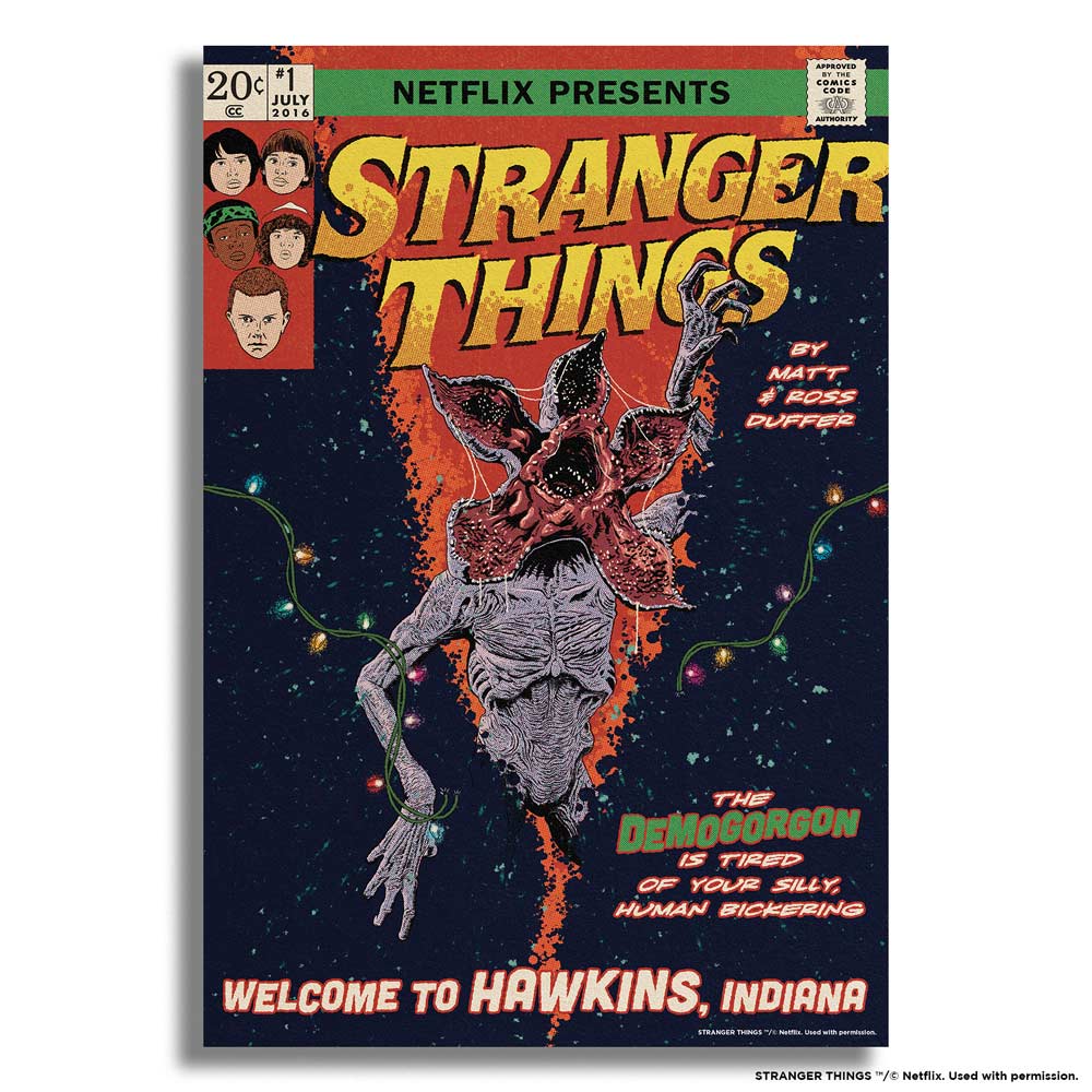 Welcome to Hawkins, Indiana - Wooden Jigsaw Puzzle - Image 3