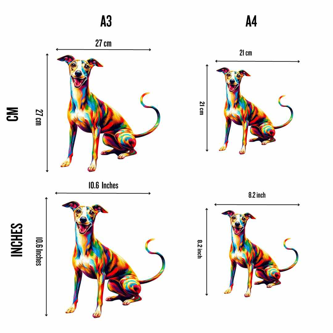 Whippet Dog - Jigsaw Puzzle - Image 2