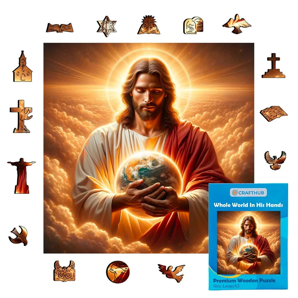 Whole World In His Hands - Jigsaw Puzzle - Image 2
