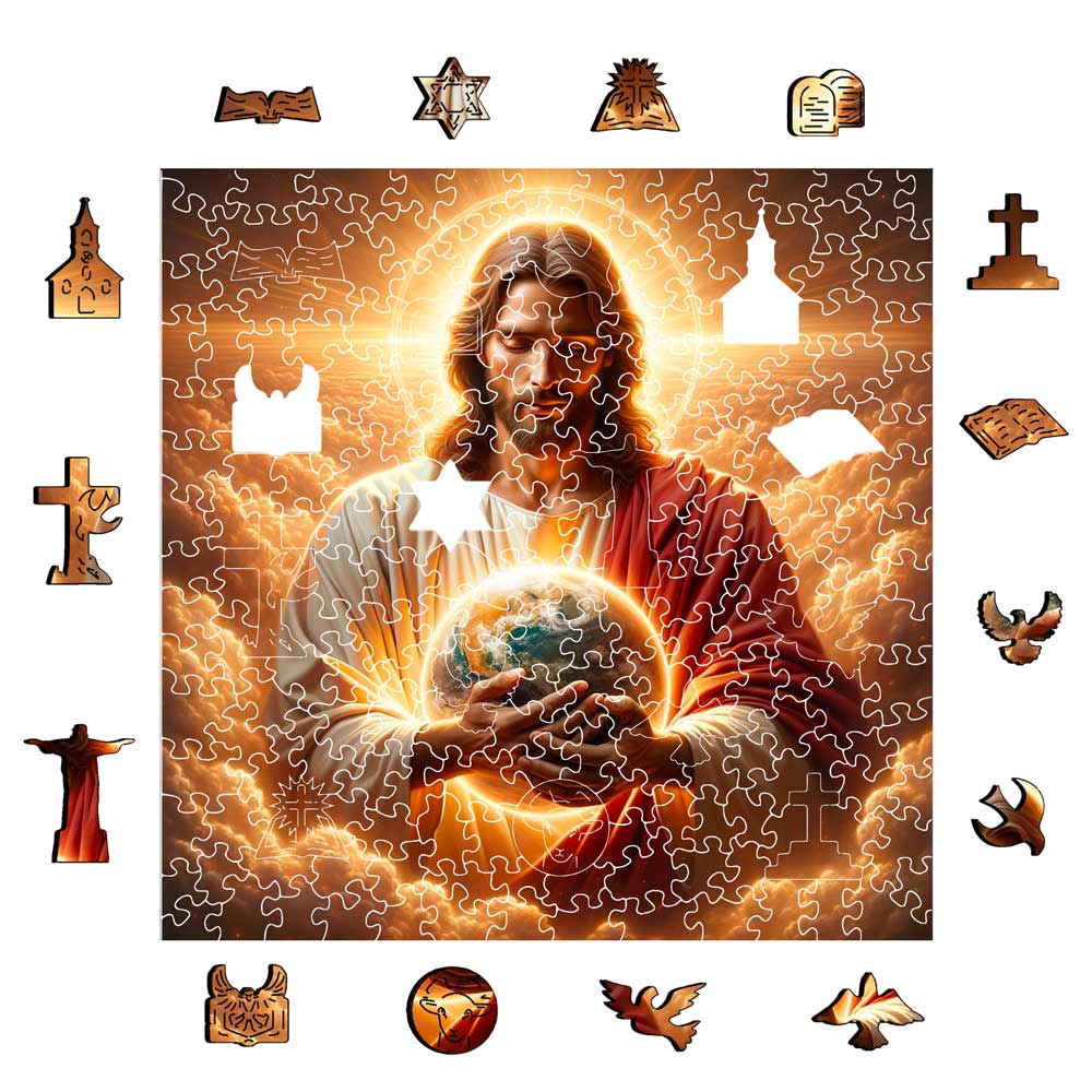 Whole World In His Hands - Jigsaw Puzzle - Image 3