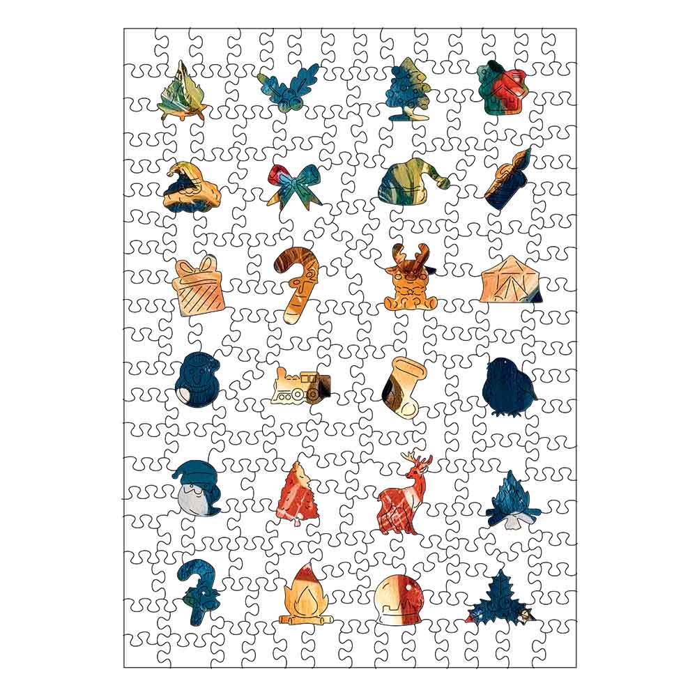 Winter Deer - Jigsaw Puzzle - Image 2