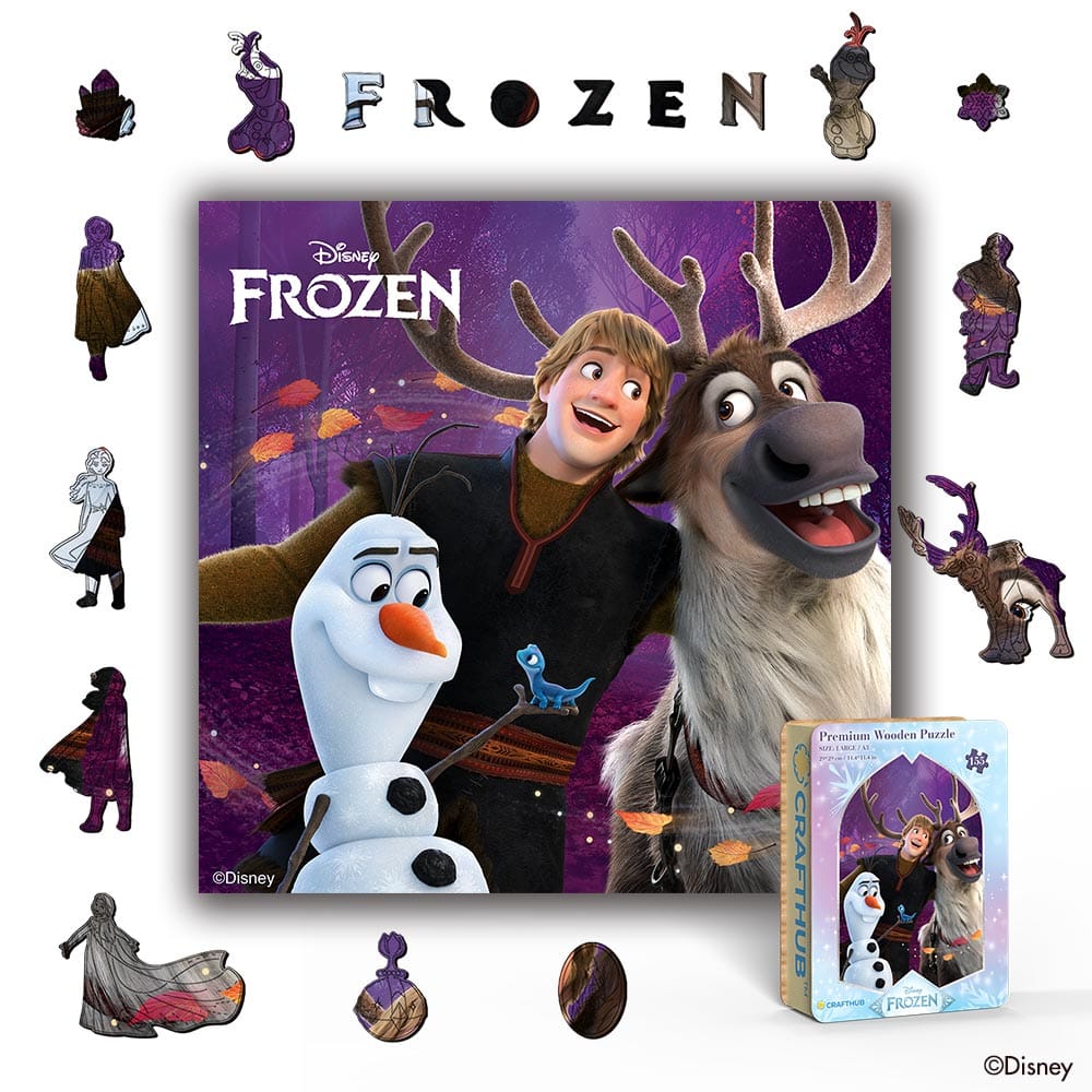 Winter Friends – Wooden Jigsaw Puzzle