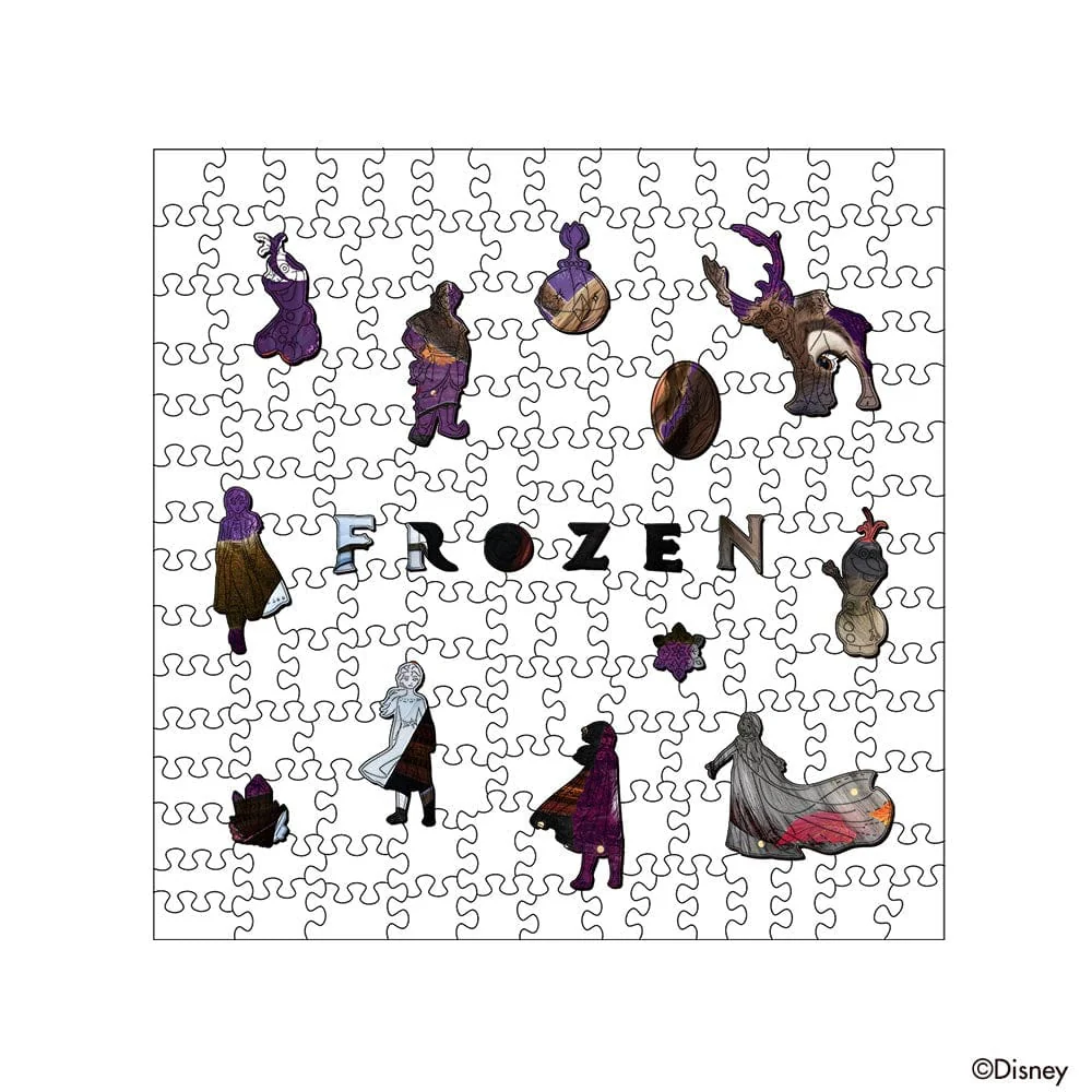 Winter Friends – Wooden Jigsaw Puzzle - Image 2