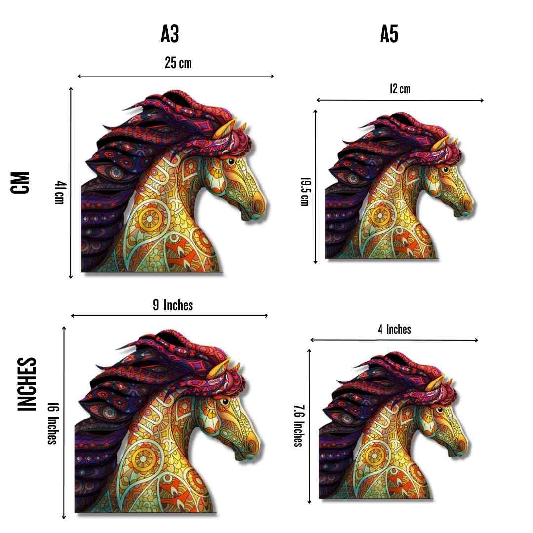 Wisdom Horse - Jigsaw Puzzle - Image 3