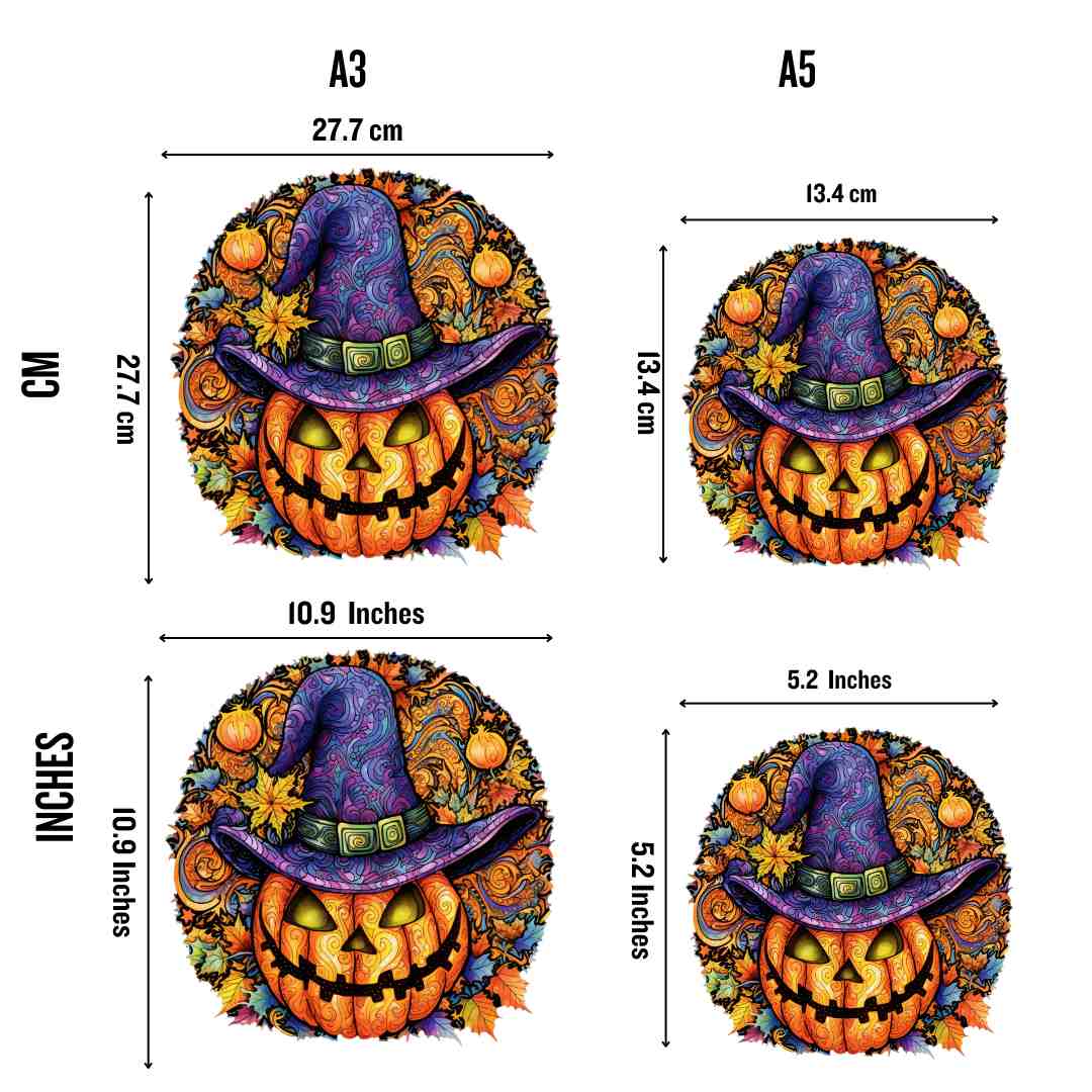 Witch's Brew Pumpkin Halloween - Jigsaw Puzzle - Image 3
