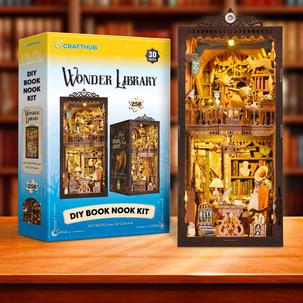 Wonder Library - DIY Book Nook Kit - Image 3
