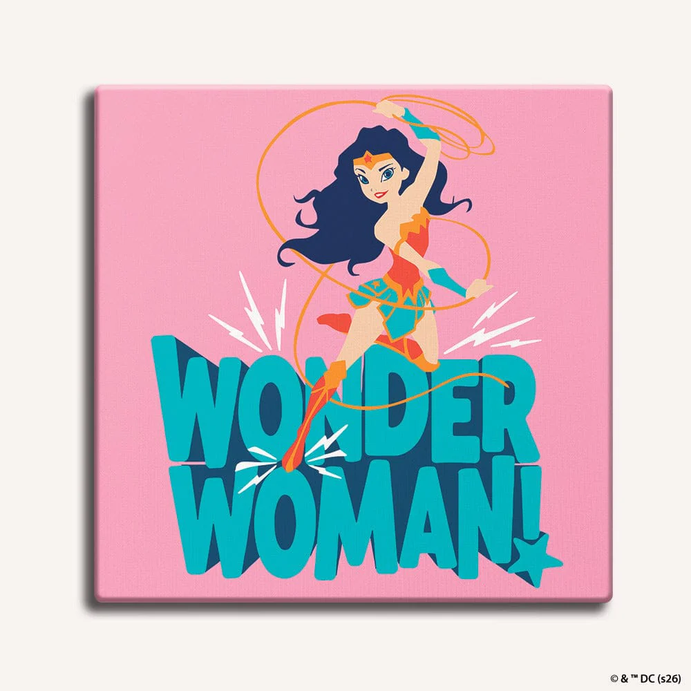 Wonder Woman - Framed Paint By Numbers Kit
