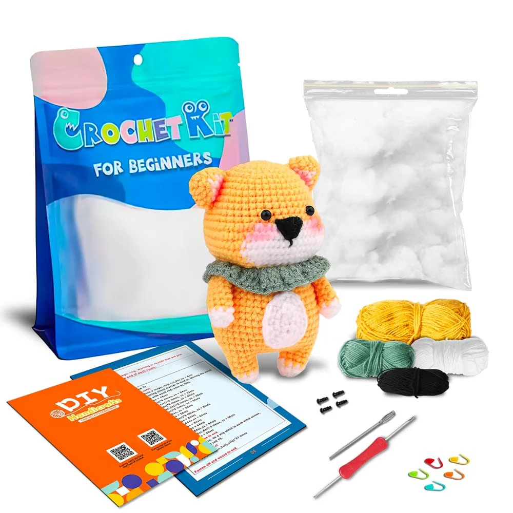 Yellow Puppy - Crochet Kit - Image 2