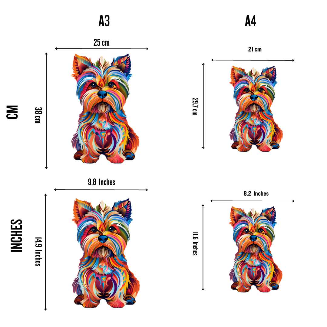 Yorkshire Terrier Dog / Yorkie - Jigsaw Puzzle - Image 2