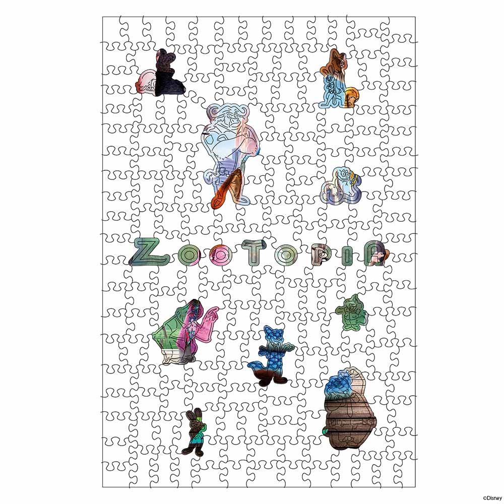 Zootopia Hero Crew – Wooden Jigsaw Puzzle - Image 2
