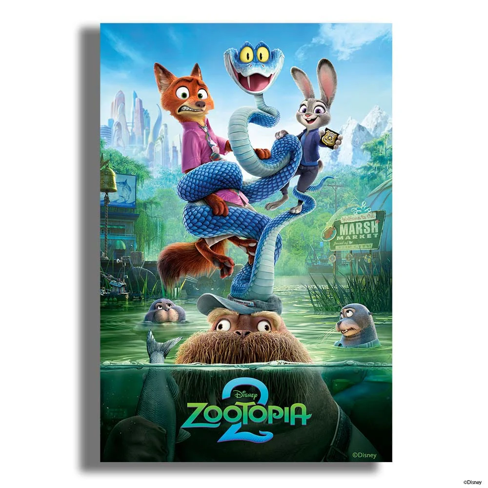 Zootopia Marsh Market – Wooden Jigsaw Puzzle - Image 3