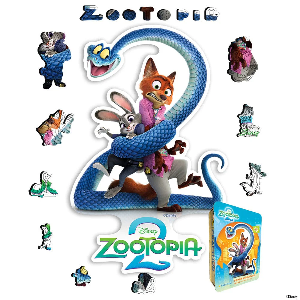 Zootopia Squad – Wooden Jigsaw Puzzle