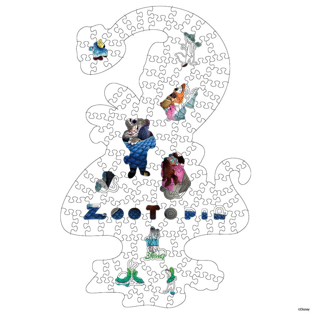 Zootopia Squad – Wooden Jigsaw Puzzle - Image 2