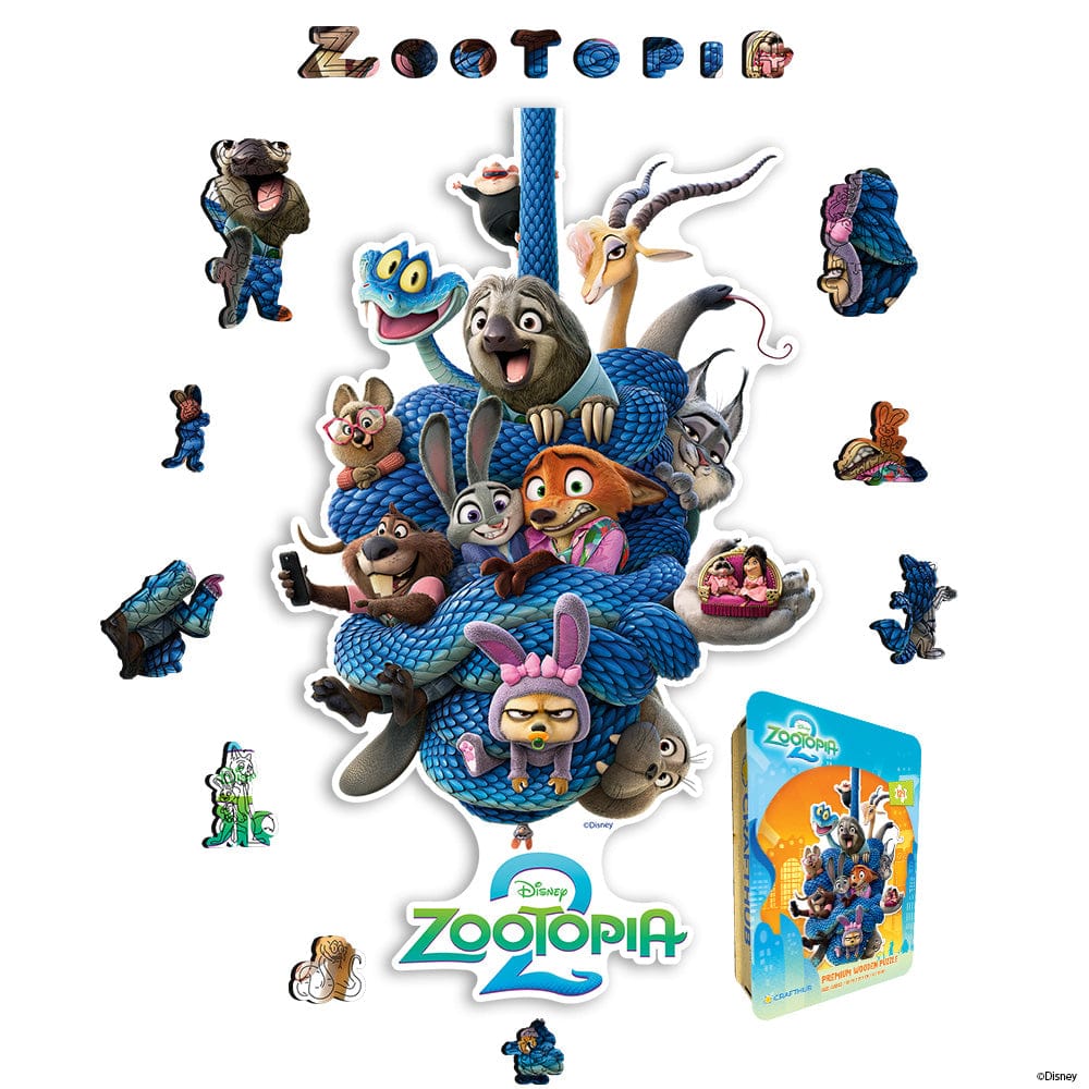 Zootopia – Wooden Jigsaw Puzzle